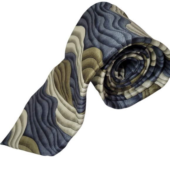 Jerry J. Garcia 100% Silk Tie Blue Iceberg Ltd. Ed. 220 of 1,000 Grateful Dead - Picture 2 of 10